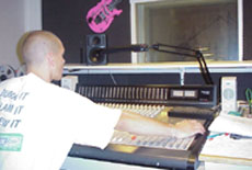 Working in a 24channel studio!