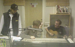 The Control Room from the studio!